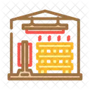Lumber Drying Process Icon