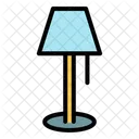 Lampada De Pe Lampada Luz Icon