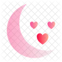 Luna Amor Romance Icono