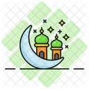 Luna Media Luna Ramadan Icono