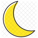 Luna Noche Media Luna Icon