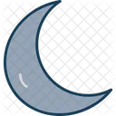 Luna Noche Media Luna Icon