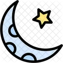 Luna creciente  Icono