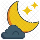 Luna creciente  Icono