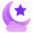 Luna creciente  Icono