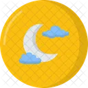 Luna creciente  Icono