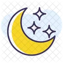 Luna creciente  Icono