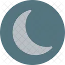 Luna creciente  Icono