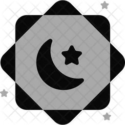 Luna creciente  Icono