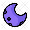 Luna creciente3  Icono