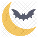 Luna De Halloween Icono
