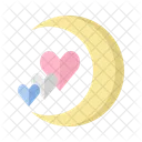 Luna De Miel Romantico Amor Y Romance Icono