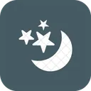 Luna Y Estrellas Icono
