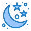 Luna y estrellas  Icon