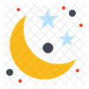 Luna y estrellas  Icon