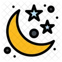 Luna y estrellas  Icon