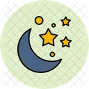 Luna y estrellas  Icon