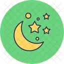 Luna y estrellas  Icon