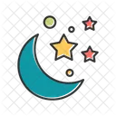 Luna Y Estrellas Media Luna Luna Icon