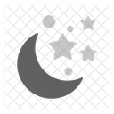 Luna y estrellas  Icon