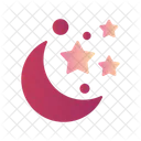 Luna y estrellas  Icon