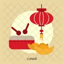 Lunar Day Celebrations Icon