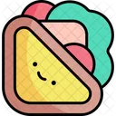 Lunch Education Kawaii Icon