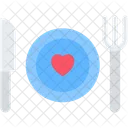 Lunch Meal Plate Icon