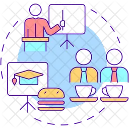Lunch and learns  Icon