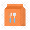 Lunch Bag Food Meal Icon