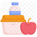 Back To School Lunch Box Snack Icon