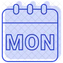 Lundi Jour Semaine Icon