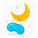 Autocollants De Lune Autocollants De Sommeil Autocollants De Nuit Icon