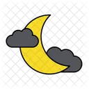 Lune Nuit Meteo Icon