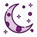 Lune Demi Lune Lune D Halloween Icon