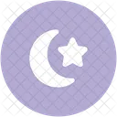 Lune Etoile Nature Icon