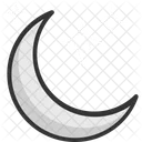 Lune Etoiles Croissant Icon