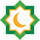 Lune De Ramadan Lune Croissant Icône