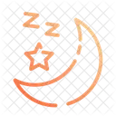 Lune et étoile  Icône