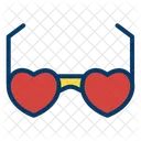 Lunettes En Forme De Coeur Lunettes Damour Amour Icône