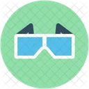 Lunettes Lunettes 3 D Icono