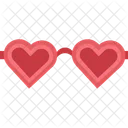 Lunettes Coeur Amour Theme De Lamour Icon