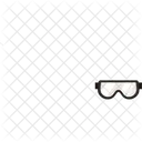 Lunettes De Securite Illustration Batiment Icône