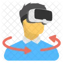 Virtuel Lunettes Lunettes Icône