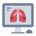 肺、X線、健康 アイコン