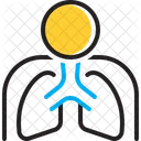 Lung Breath Respiratory Icon