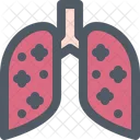 Pneumonia Corona Virus Icon