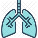 Lung Breath Human Icon
