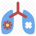 Lung Disease Virus Icon