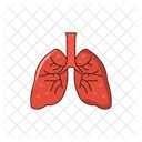 Lung Infection Covid Icon